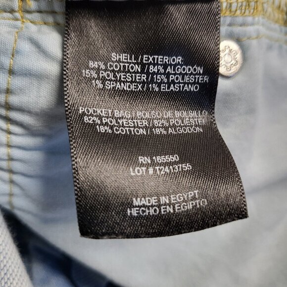 32 Degrees Cool Sweatpants Jeans Mens 40 X 32 Stretch Straight Leg Blue - Picture 5 of 16